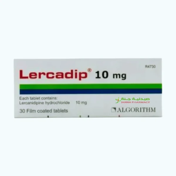 Lercadip 10mg Tab 30's