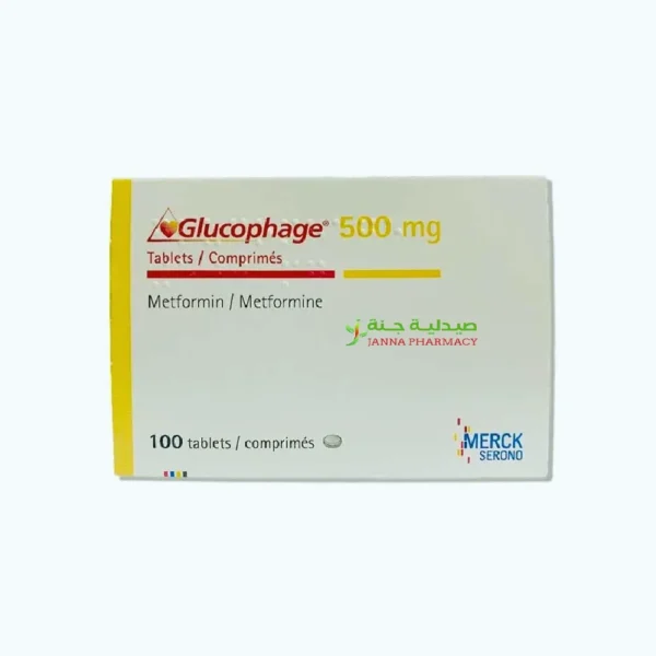 Glucophage 500mg Tab  100's