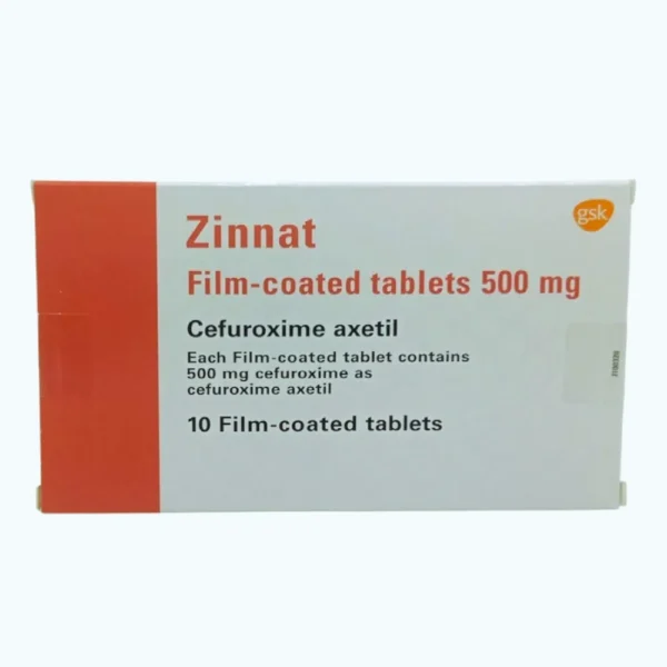 Zinnat 500mg Tab 10's