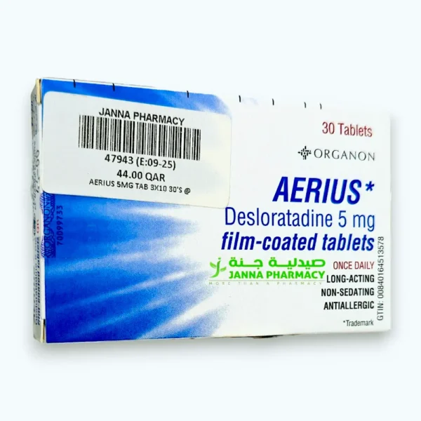 Aerius 5mg Tab 3x10 30's