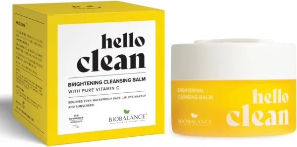 Bio Balance Hello Clean Brightening Cleansing Balm/Vitamin C 100ml - Image 3
