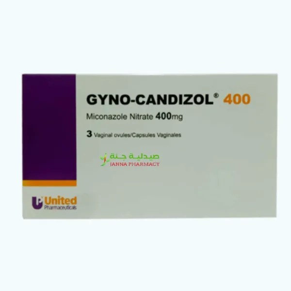 Gyno Candizol 400mg Vag. Ovules 3's