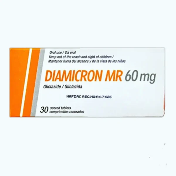 Diamicron Mr 60 Mg Tab 30's
