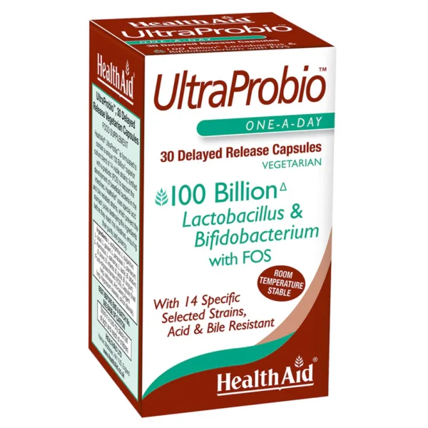 HealthAid Ultra Probio 100 Billion Vegcap 30's