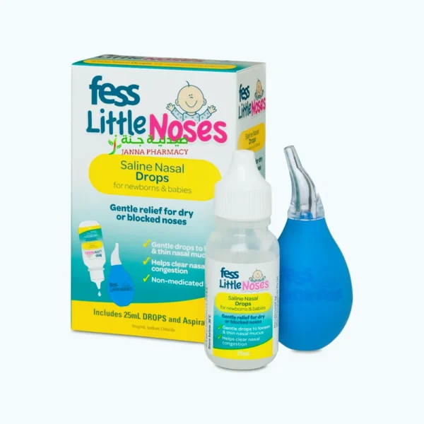Fess Little Nose Drops 25ml+ Aspirator
