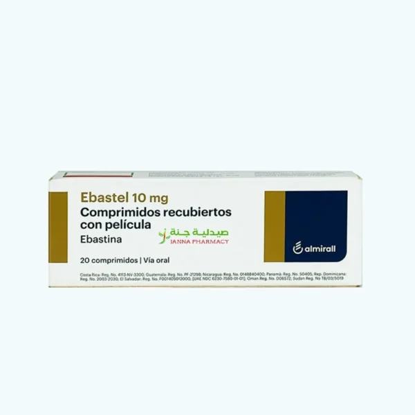 Ebastel 20mg 20 Tabs