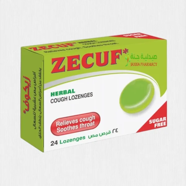 Zecuf Lozenges Sugar Free 24's