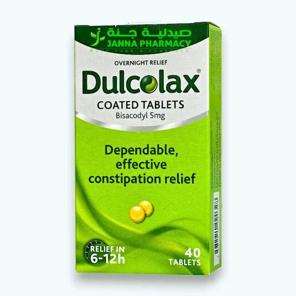 Dulcolax 5mg Tablets, 40's Coated