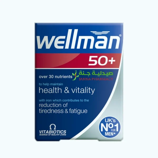 Wellman Health & Vitality 50+ 30's Tabs