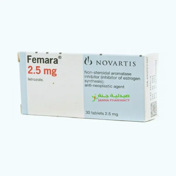 Femara 2.5 Mg Tab 30's