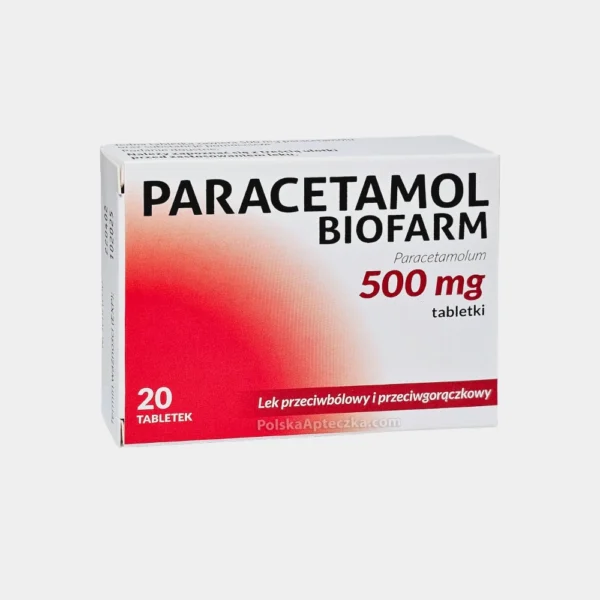 Paracetamol 500mg 20 Tabs Act