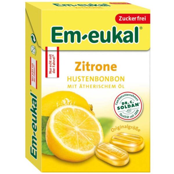 Em-Eukal Lemon Sugar-Free 50gm