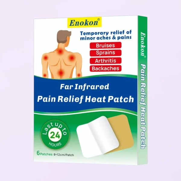 Enokon Infrared Heat Patch 8*12cm 6's