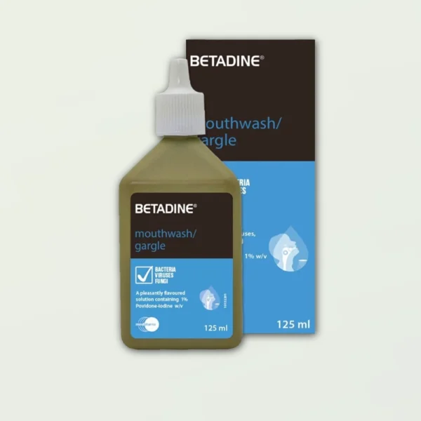 Betadine Gargle & Mouthwash 125ml