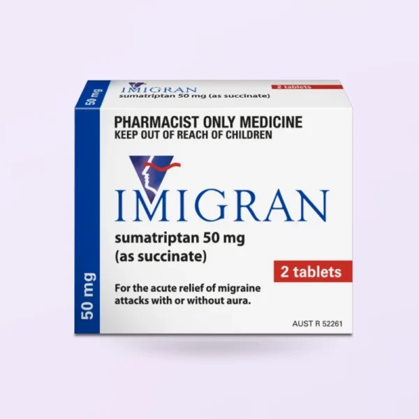 Imigran 50mg Tab 1 X 2's